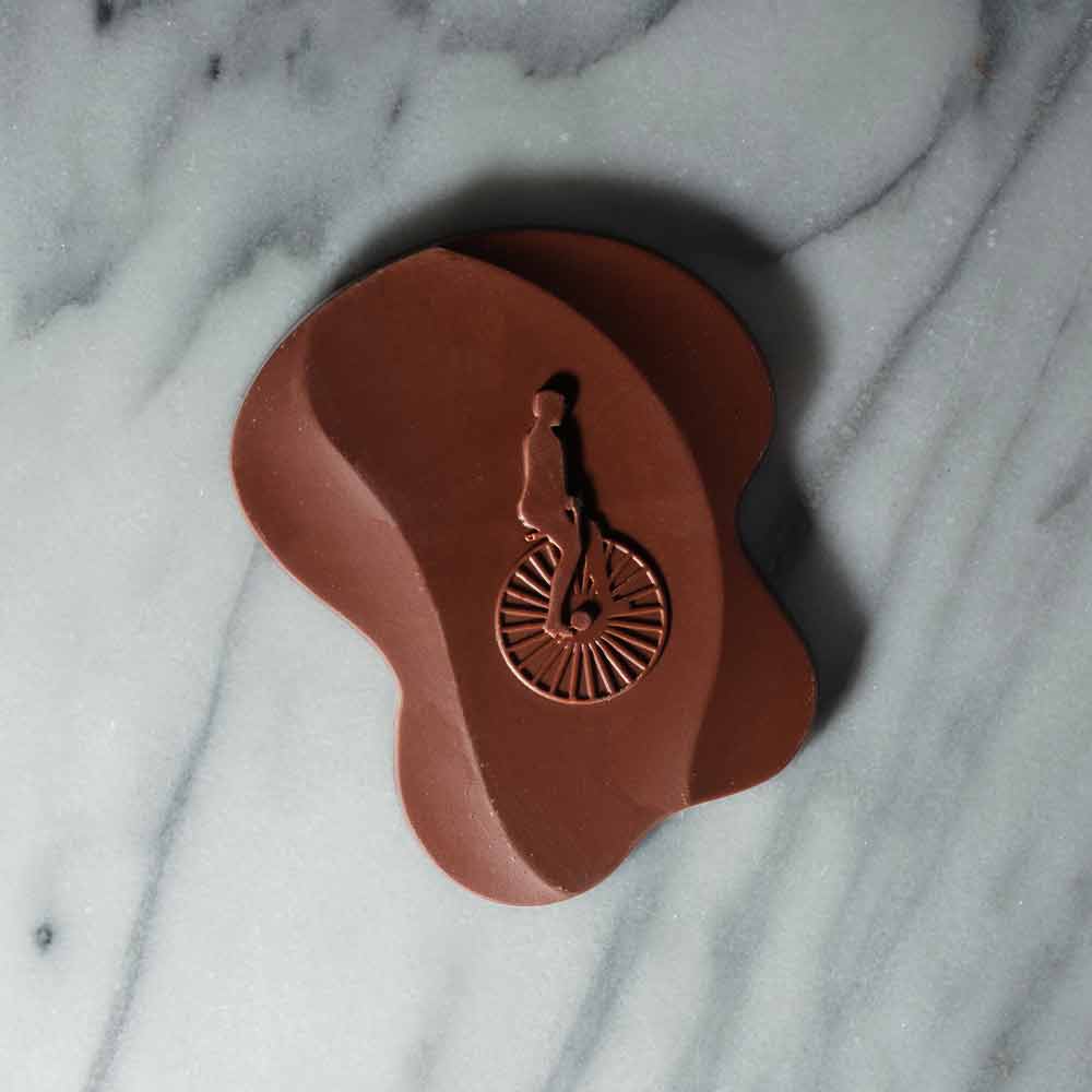 Naive Flat White Coffee Chocolate 61%, 50g - Image 2