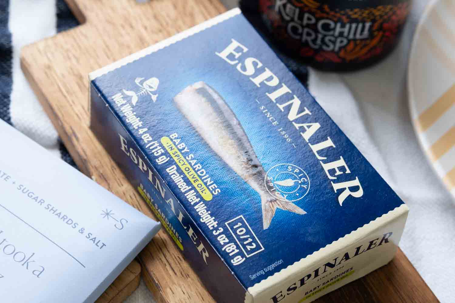 Espinaler Baby Sardines in Spicy Sauce 10/12 Classic Line, 125g - Image 4