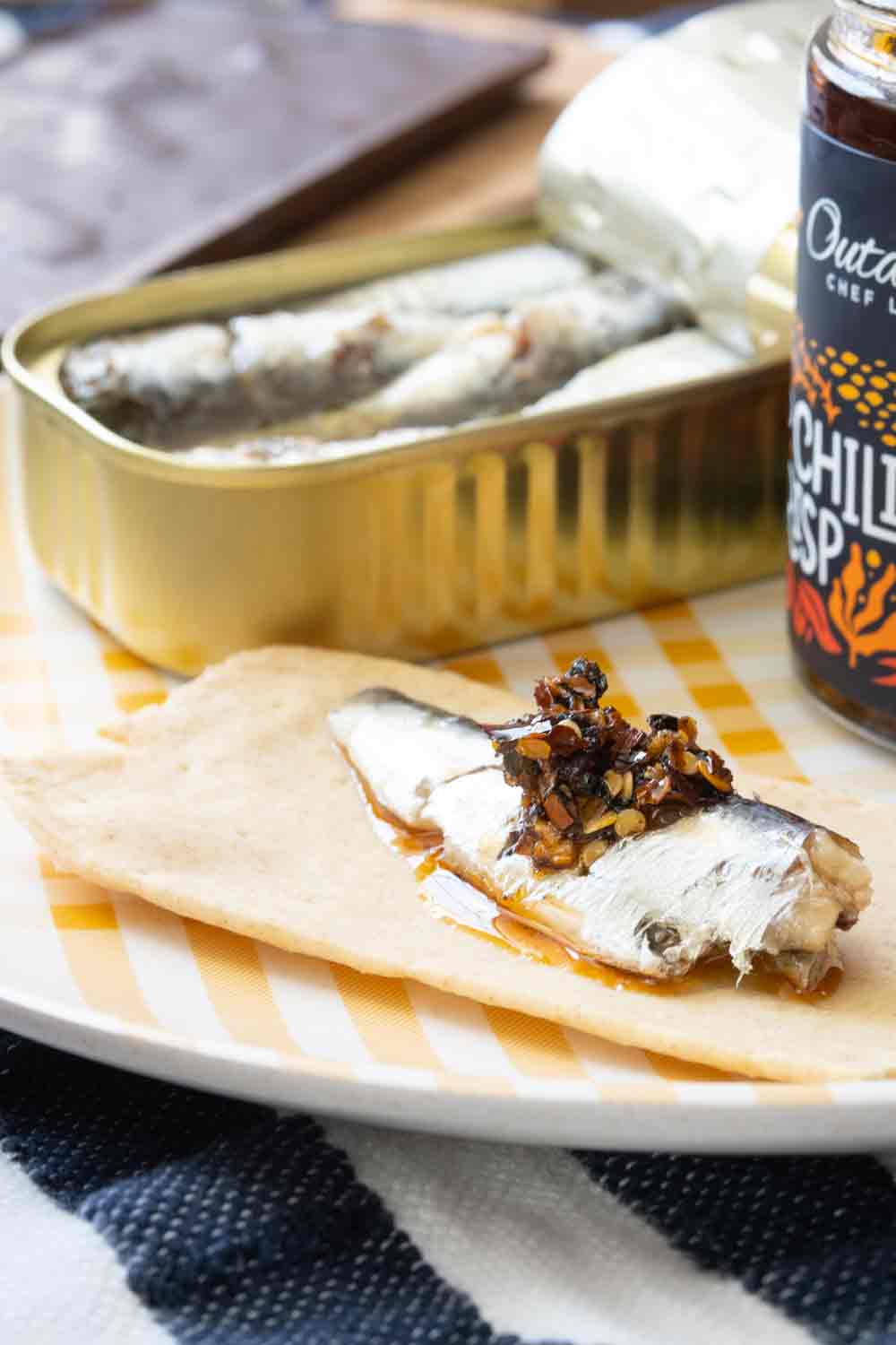 Espinaler Baby Sardines in Spicy Sauce 10/12 Classic Line, 125g - Image 3