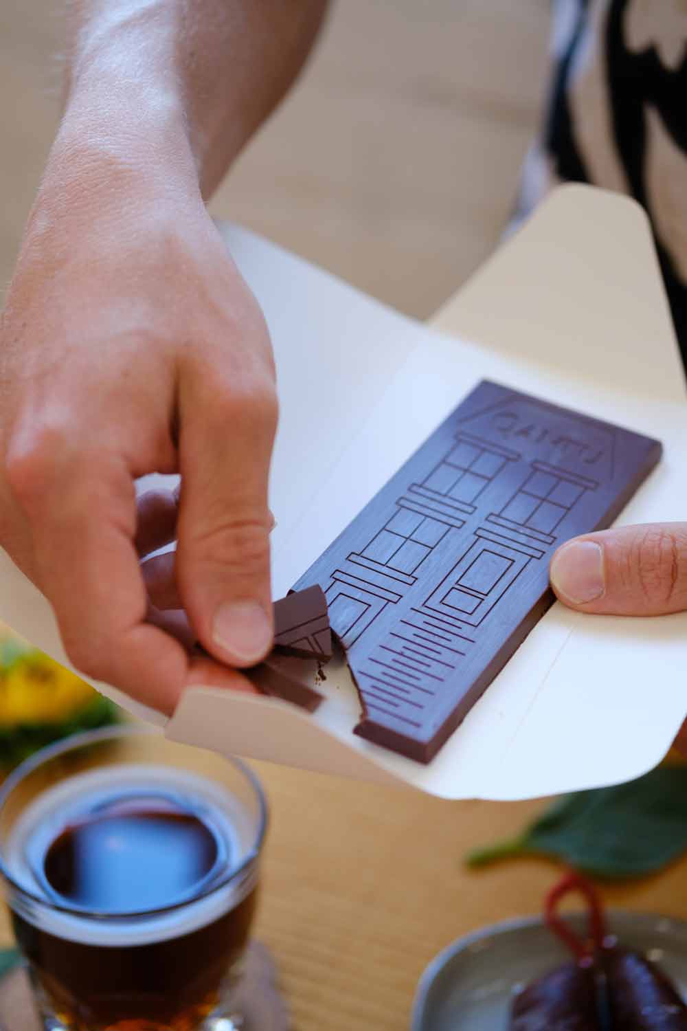 Qantu Oh Surprise! Milk Chocolate Without Added Sugar, 50g - Image 3