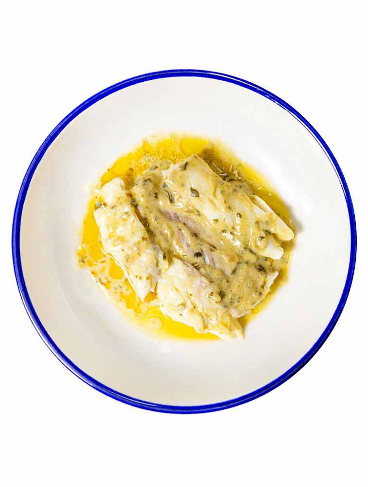 Alalunga Hake Cheeks in Salsa Verde, 134g - Image 2