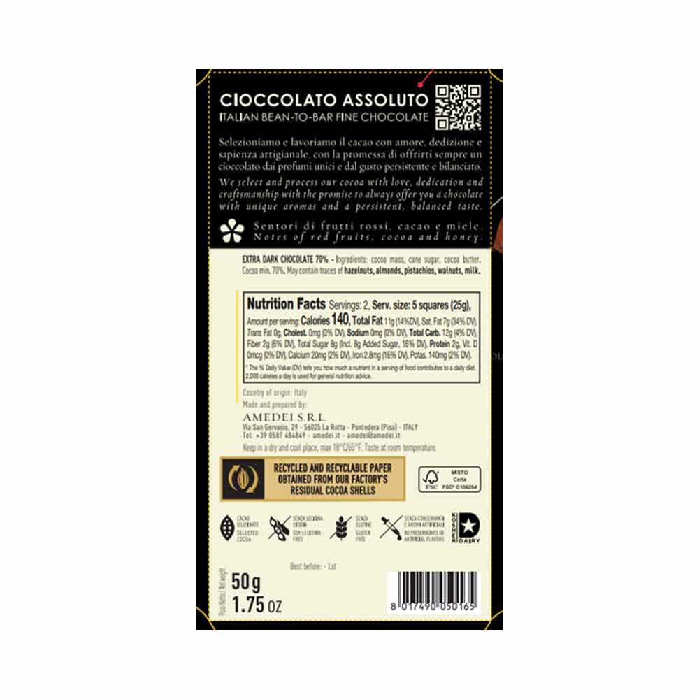 Amedei Chuao 70%, 50g - Image 2