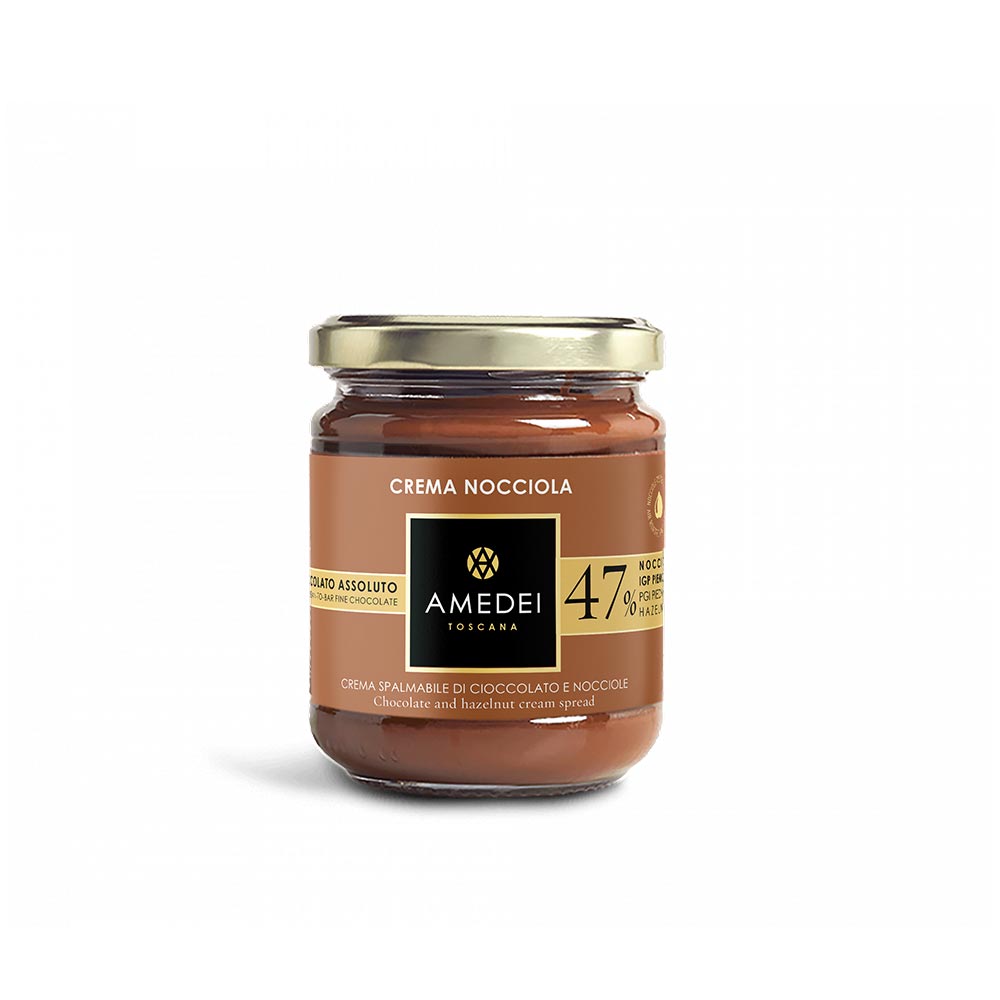 Amedei Crema Toscana (Spreadable Gianduja, Milk), 200g