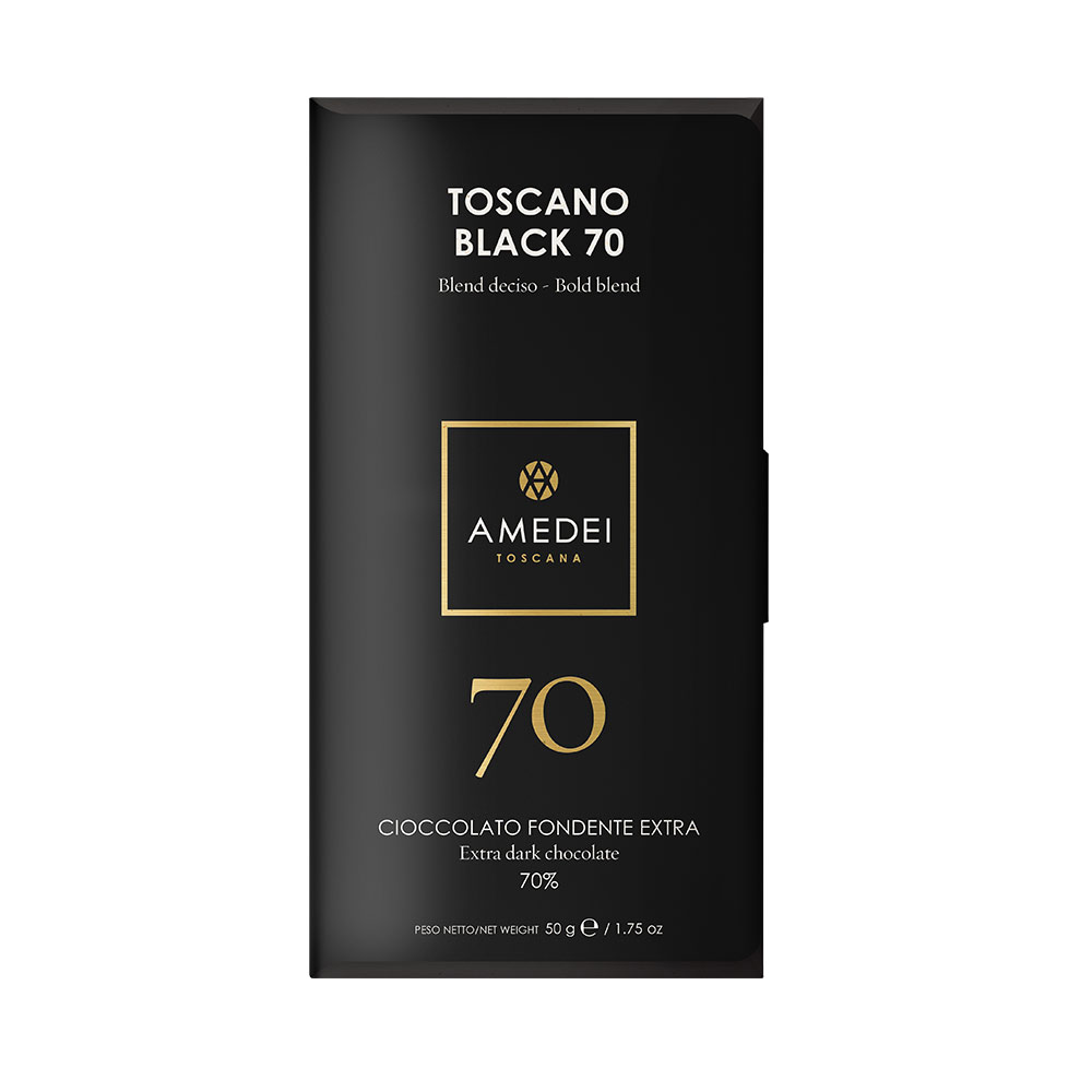 Amedei Toscano Black 70%, 50g