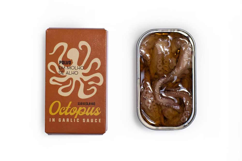 Ati Manel Octopus in Garlic Sauce, 110g