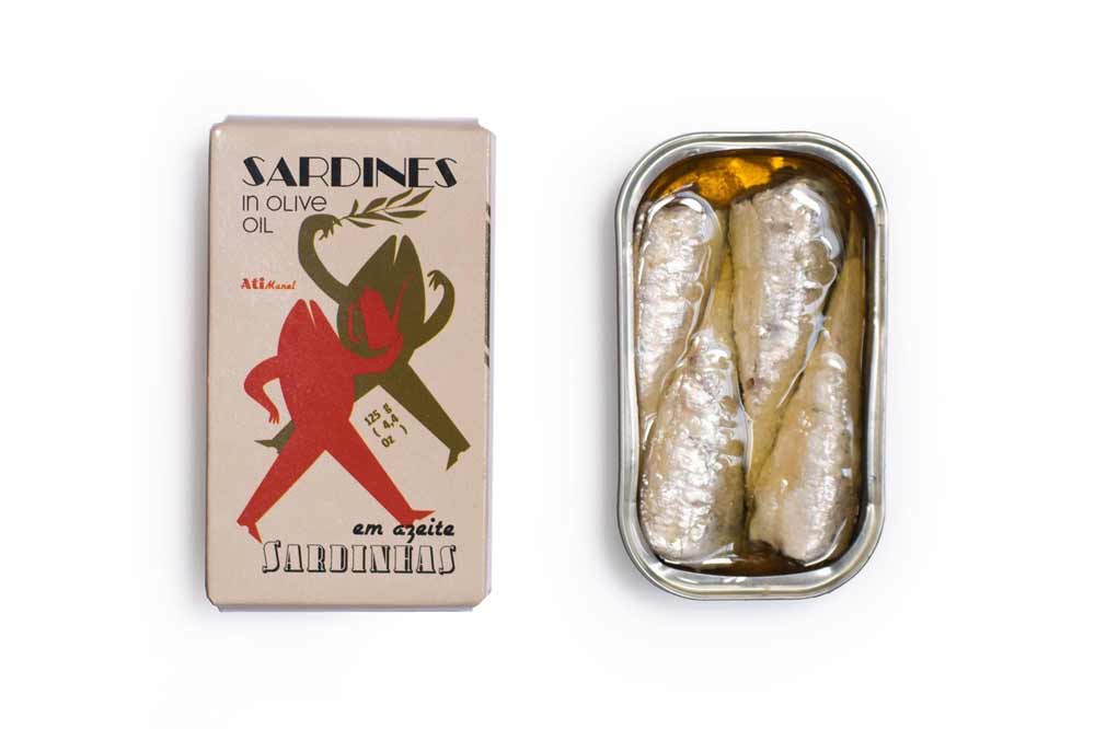 Ati Manel Sardines in Olive Oil, 125g