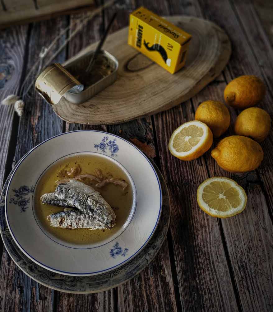 Ati Manel Sardines in Olive Oil and Lemon, 125g - Image 2