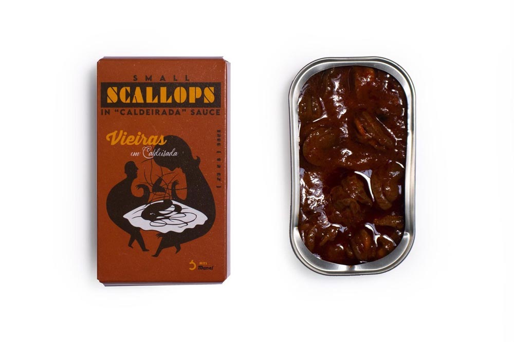 Ati Manel Small Scallops in Caldeirada Sauce, 120g