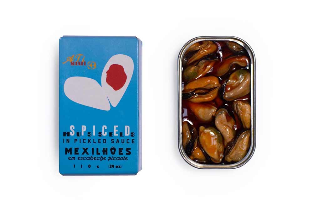 Ati Manel Spiced Mussels in Pickled Sauce, 110g