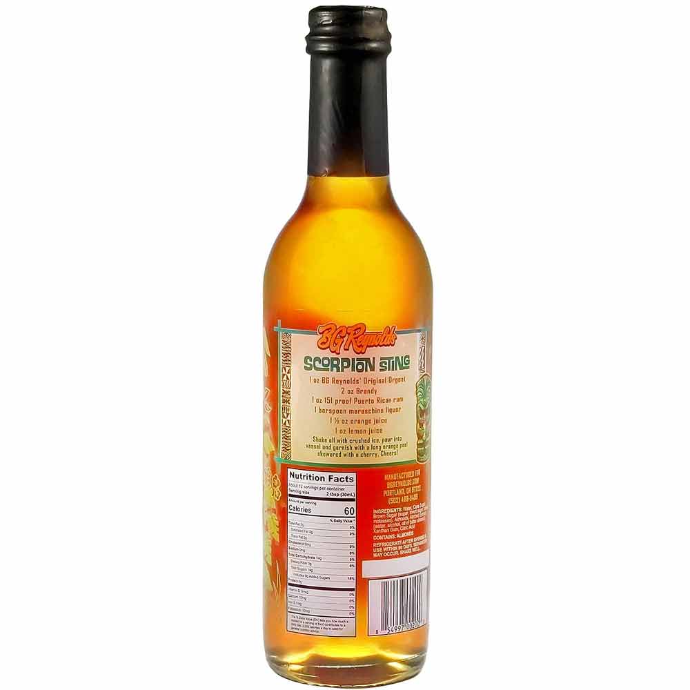 BG Reynolds Original Orgeat Syrup, 365ml - Image 2