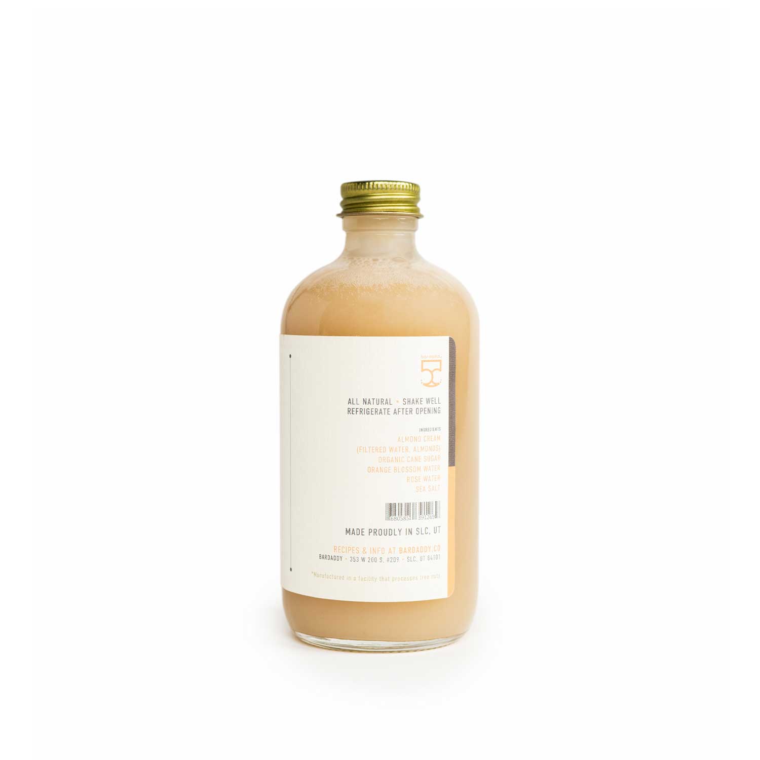 Bar Daddy Orgeat Syrup, 8.5oz - Image 2