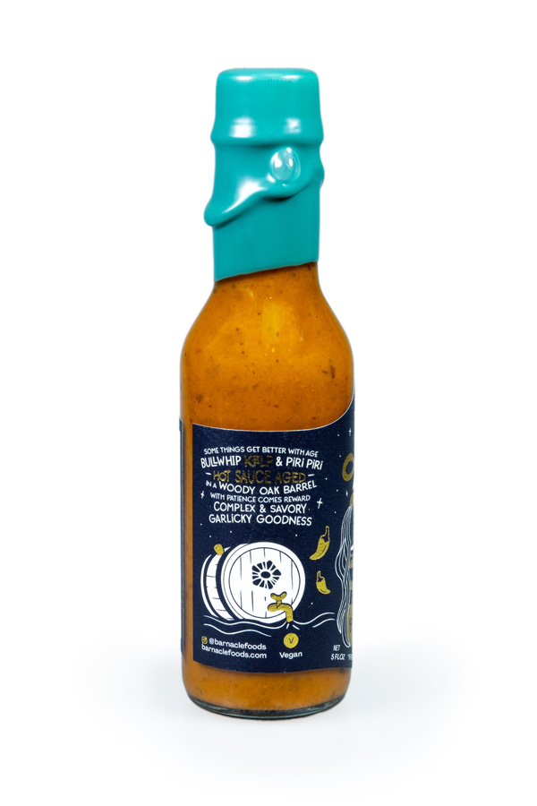 Barnacle Bullwhip Kelp Bourbon Barrel Aged Hot Sauce, 5.5oz - Image 3