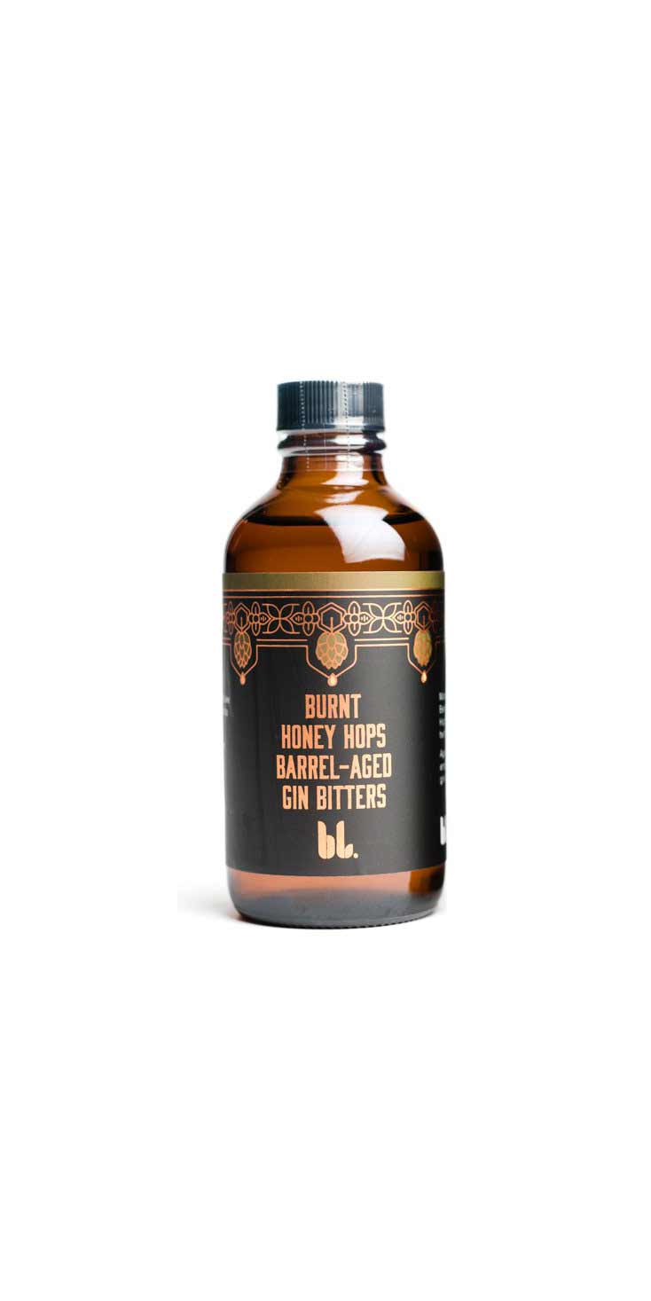 Bitters Lab Barrel Aged Burnt Honey Hops Gin Bitters (Limited Edition), 4oz