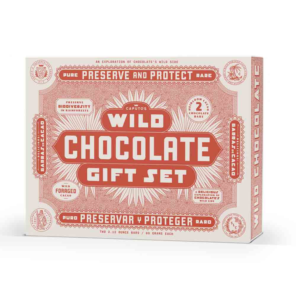 Caputo's Wild Chocolate 2 Piece Gift Box (Jurua and Tranquilidad)