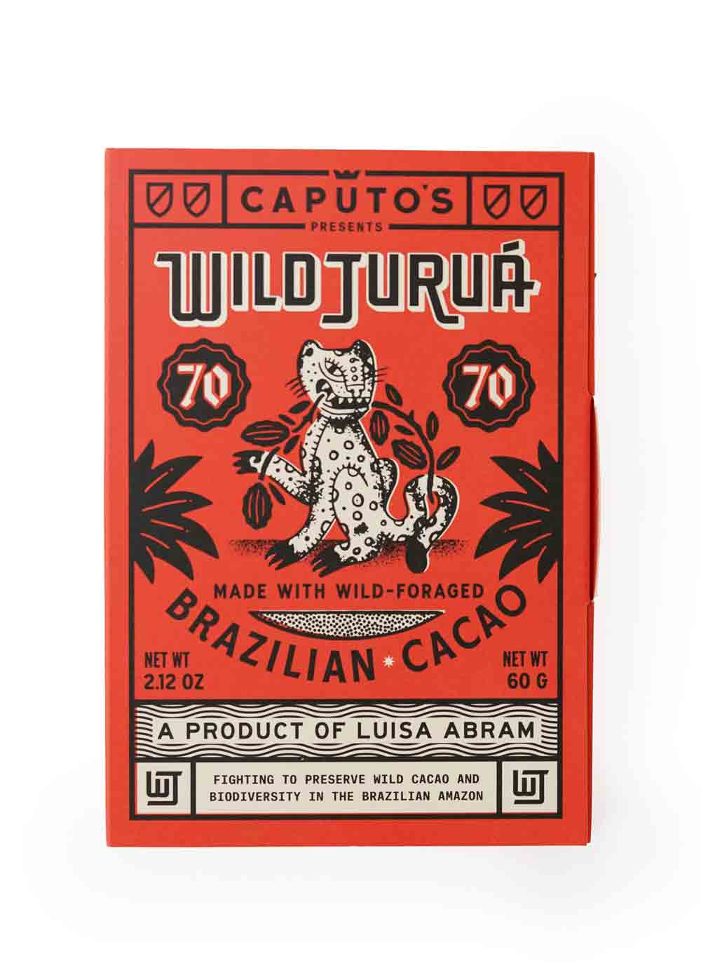 Caputo's Wild Jurua 70% by Luisa Abram, 60g