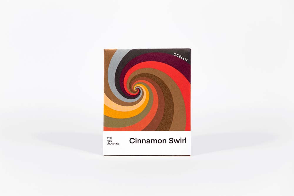 Ocelot Cinnamon Swirl Milk 42% (Limited Edition), 70g