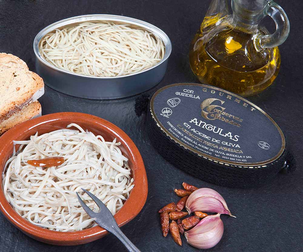 Conservas de Cambados Baby Eels in Olive Oil, 111g - Image 2