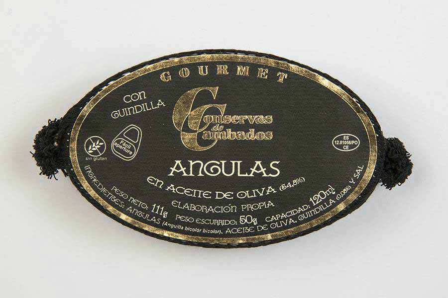 Conservas de Cambados Baby Eels in Olive Oil, 111g