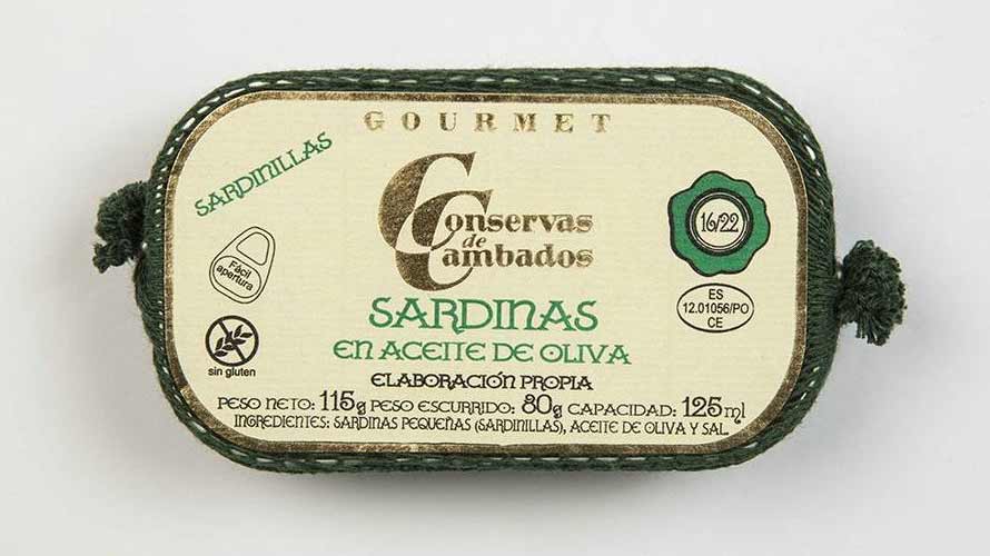 Conservas de Cambados Small Sardines in Olive Oil 16/22, 115g