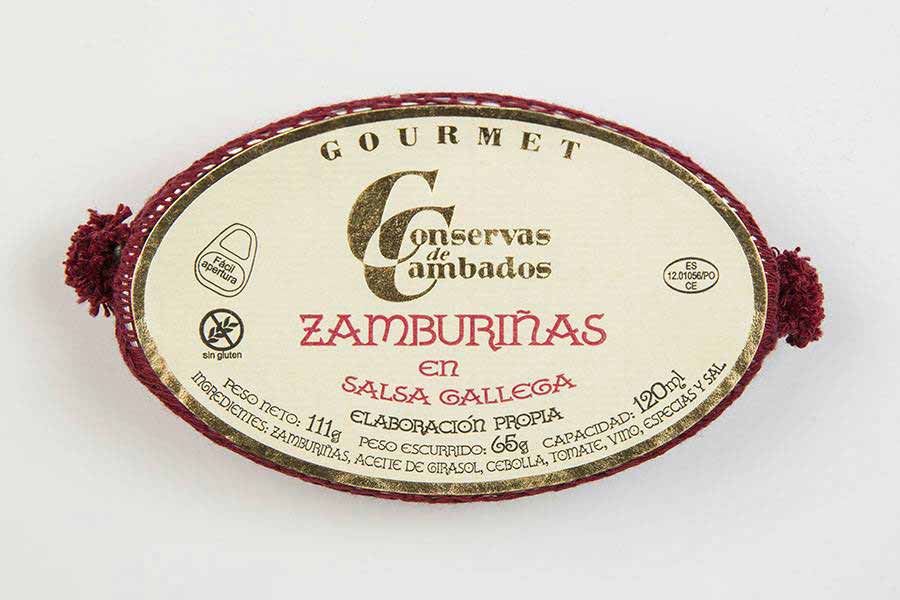 Conservas de Cambados Small Scallops in Galician Sauce, 111g