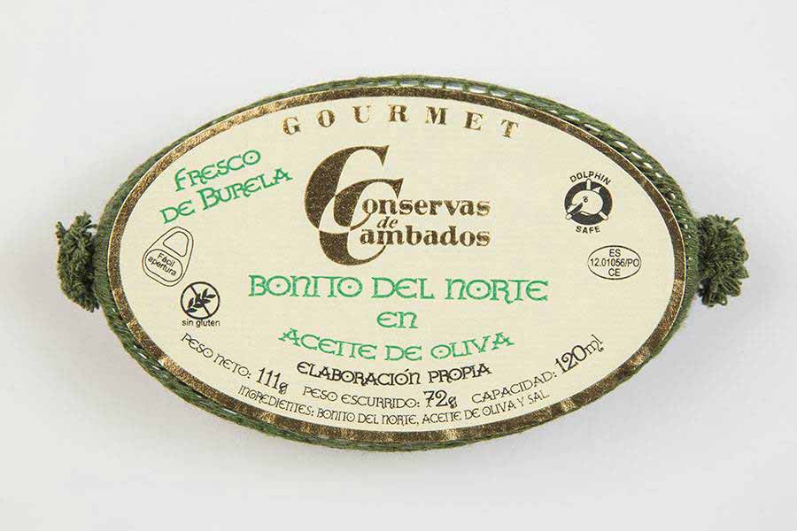 Conservas de Cambados White Tuna in Olive Oil, 111g