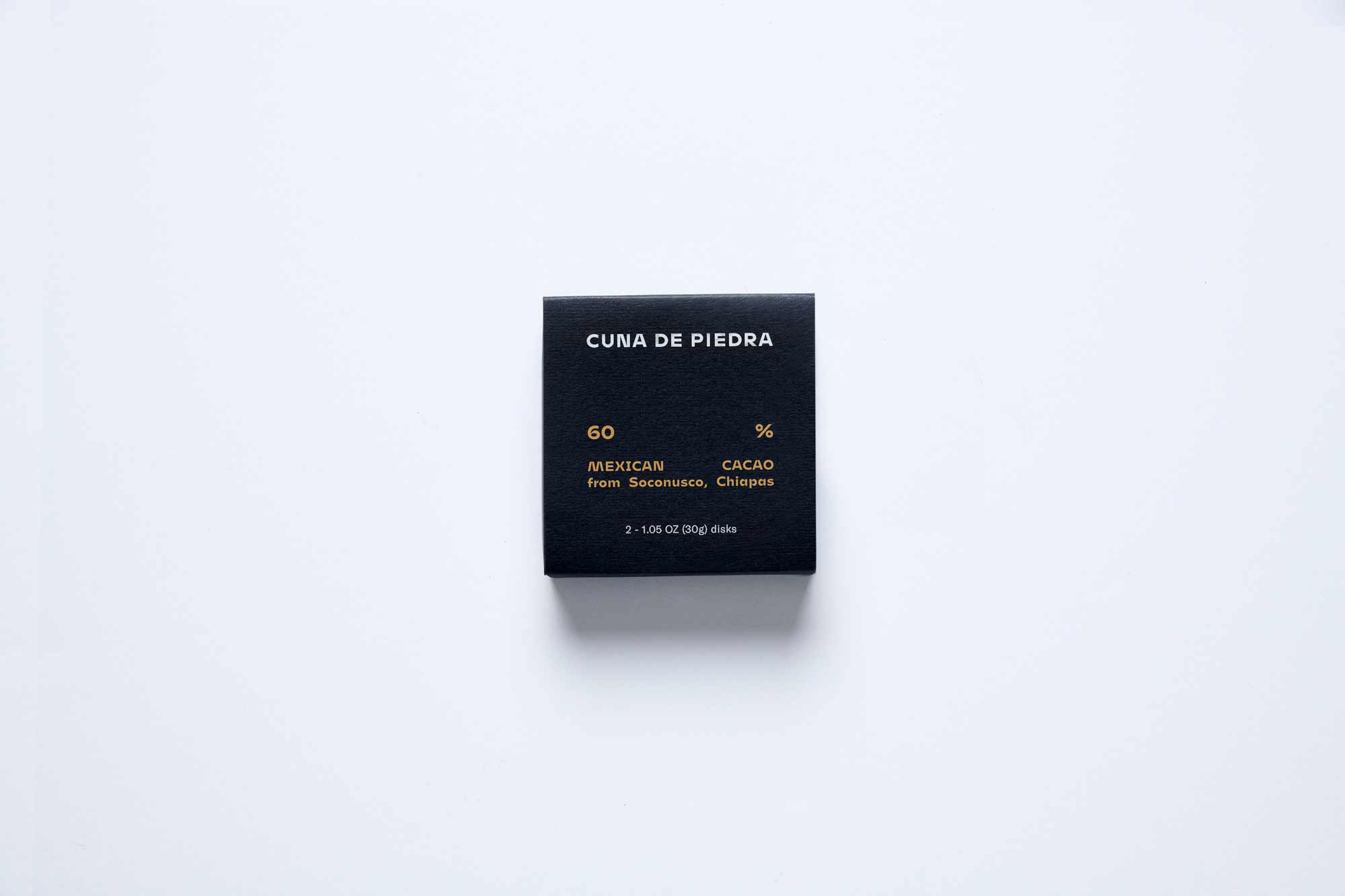 Cuna de Piedra Chocolate de Mesa Soconusco, Chiapas 60%, 2.1oz