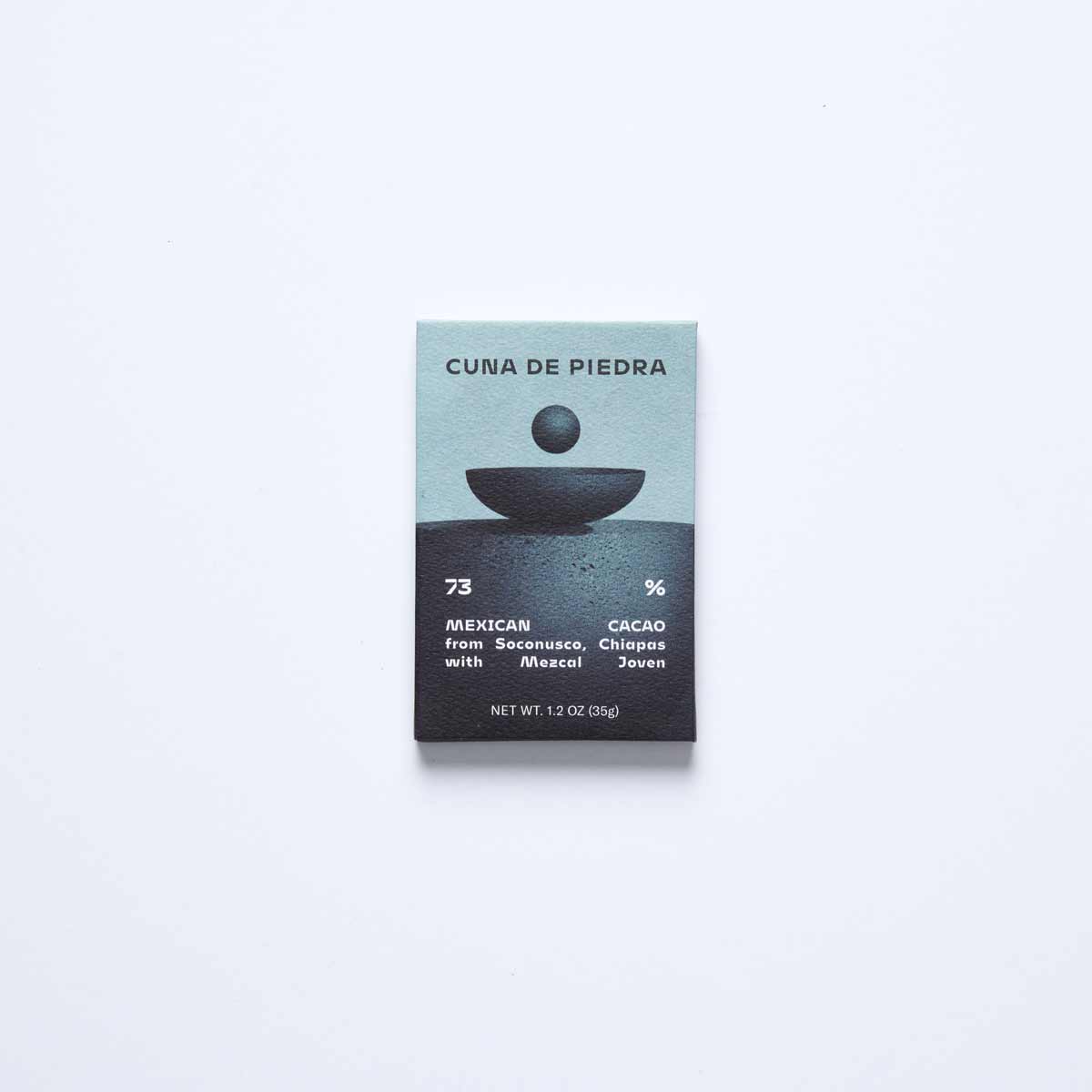 Cuna de Piedra Soconusco, Chiapas w/ Mezcal Joven 73% Mini, 1oz