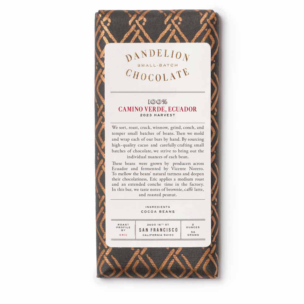 Dandelion Camino Verde, Ecuador 100%, 56g