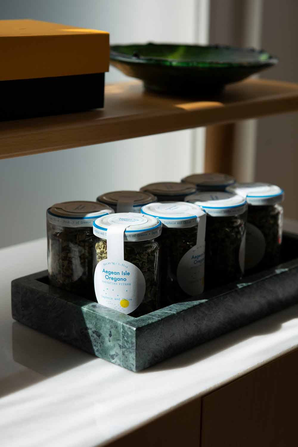 Daphnis and Chloe Aegean Isle Oregano Glass Jar, 9g - Image 3