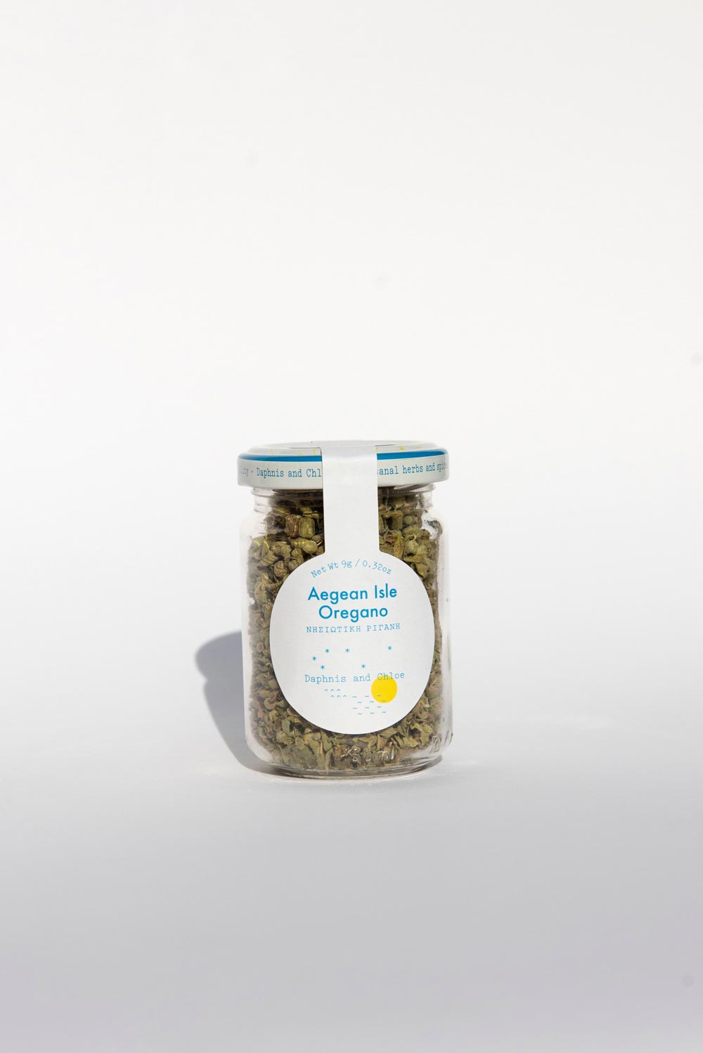 Daphnis and Chloe Aegean Isle Oregano Glass Jar, 9g
