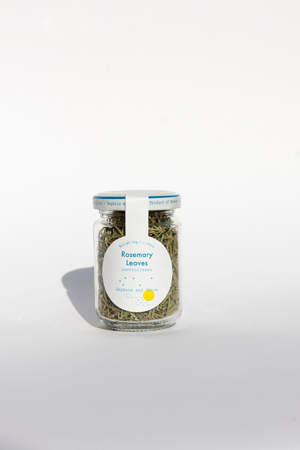 Daphnis and Chloe Rosemary Leaves Glass Jar, 14g