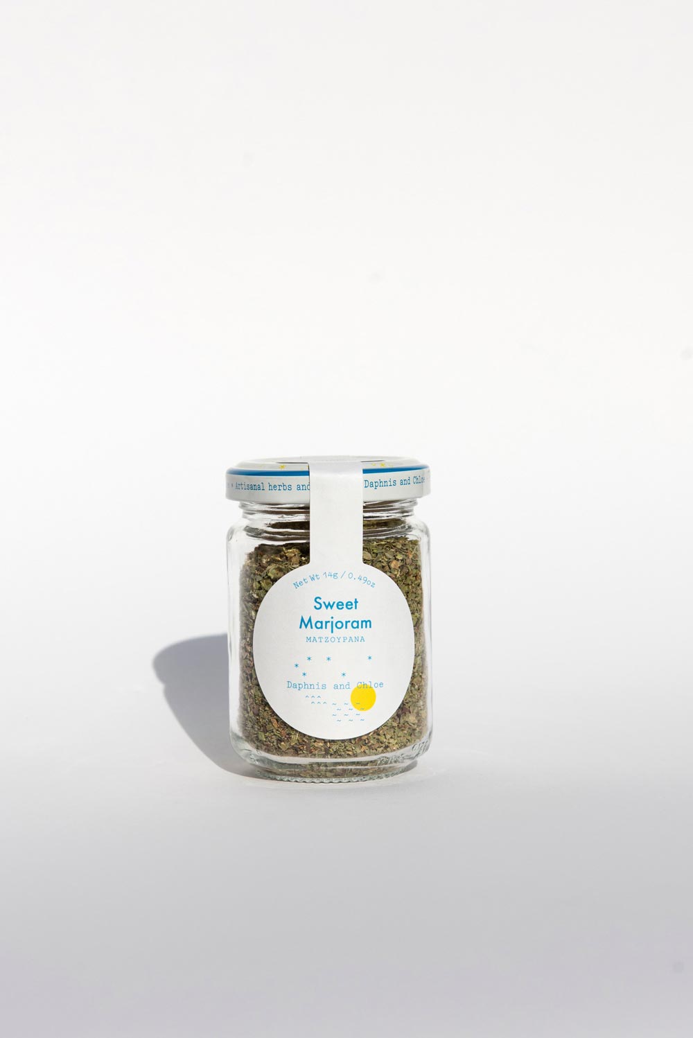 Daphnis and Chloe Sweet Marjoram Glass Jar, 14g