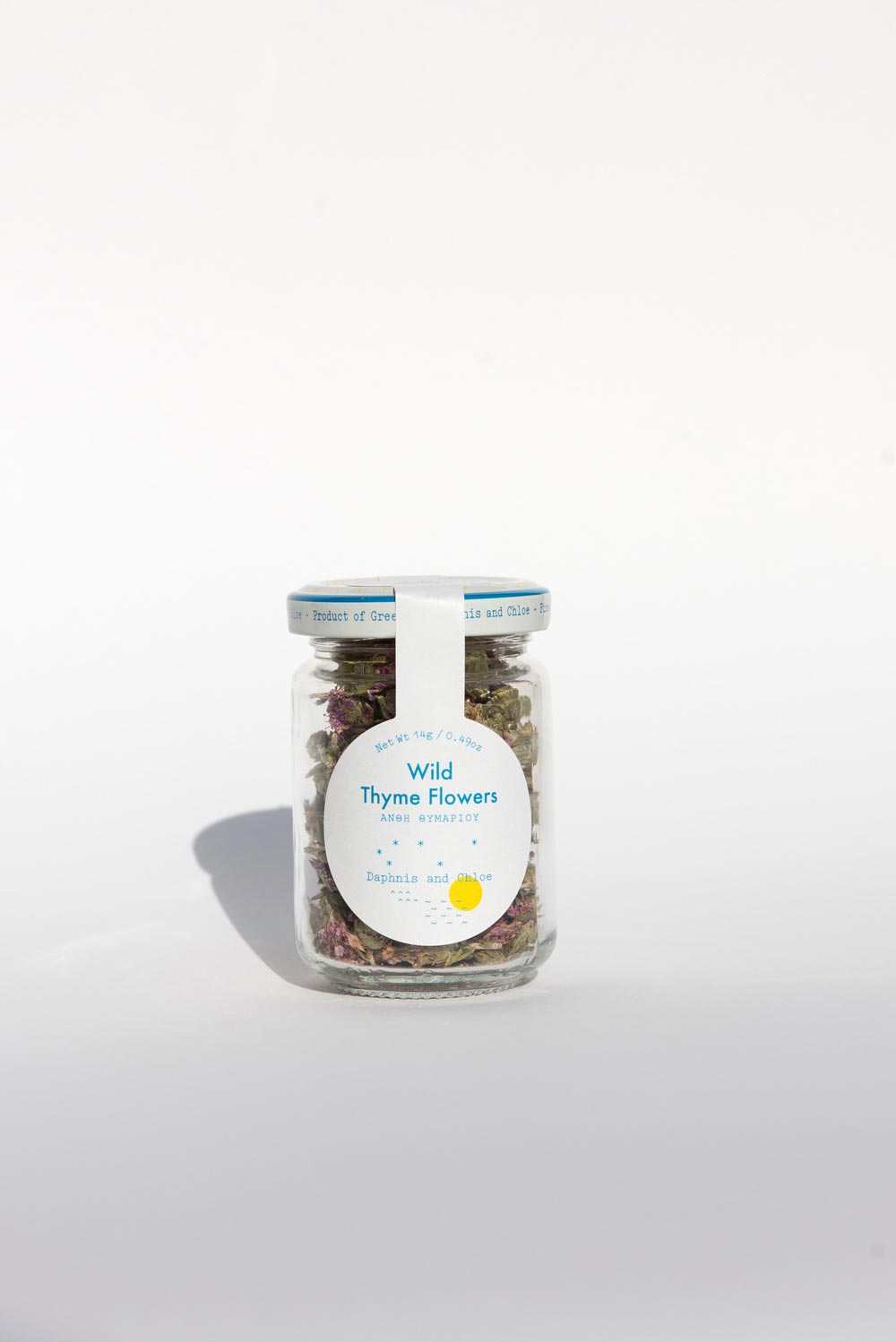 Daphnis and Chloe Wild Thyme Flowers Glass Jar, 14g