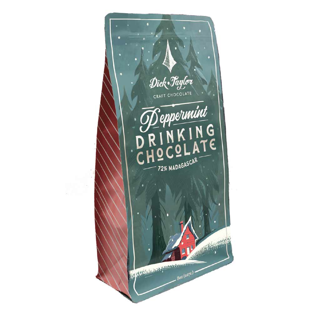 Dick Taylor Peppermint Drinking Chocolate, 8oz
