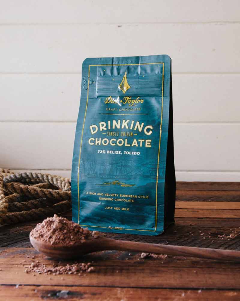 Dick Taylor Belize Drinking Chocolate 72%, 8oz - Image 2