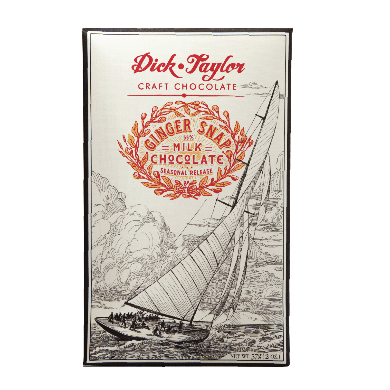 Dick Taylor Ginger Snap Milk 55%, 2oz - Image 3