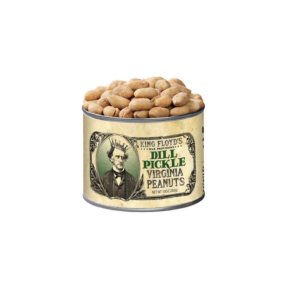 King Floyd's Dill Pickle Virginia Peanuts, 10oz