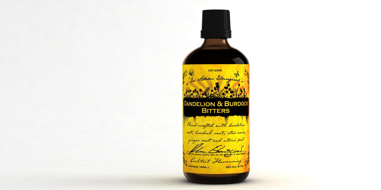 Dr. Adam Elmegirab's Dandelion and Burdock Bitters, 100ml
