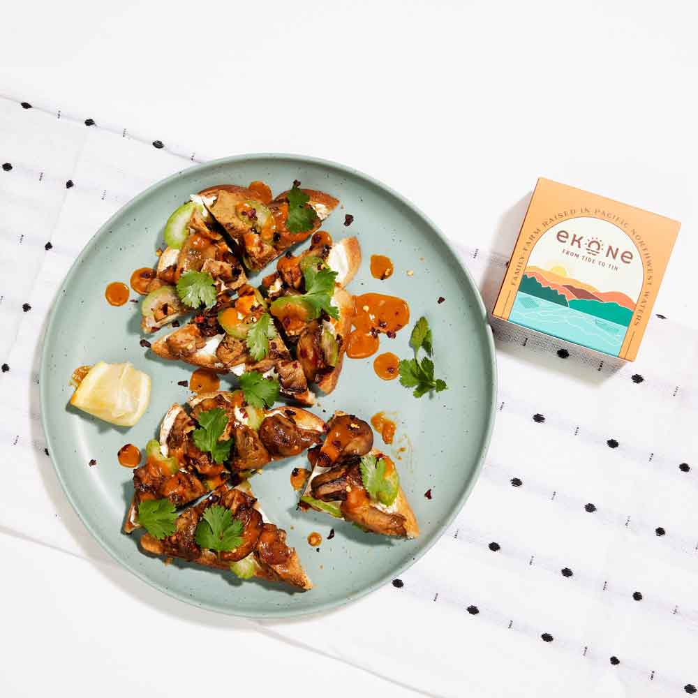 Ekone Oyster Co. Habanero Smoked Oysters, 3oz - Image 2