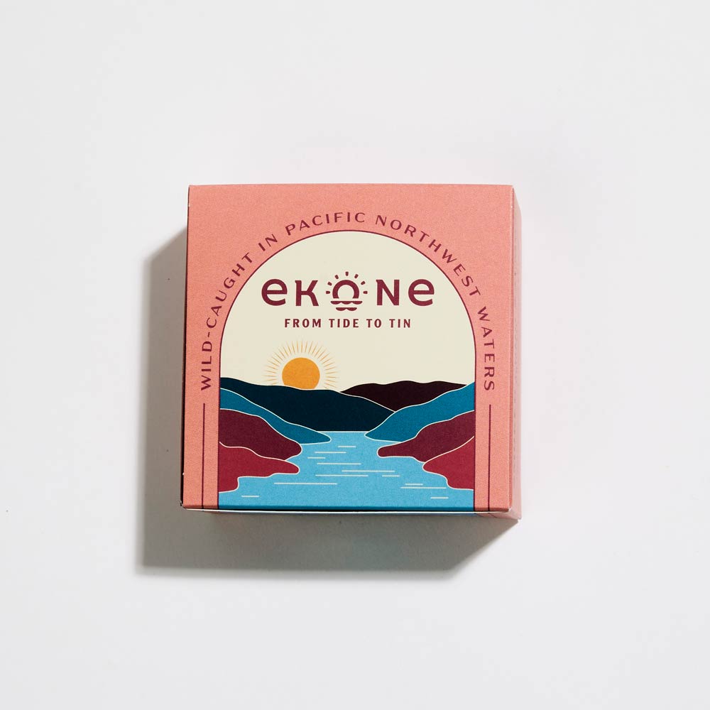Ekone Oyster Co. Smoked Coho Salmon, 3.5oz