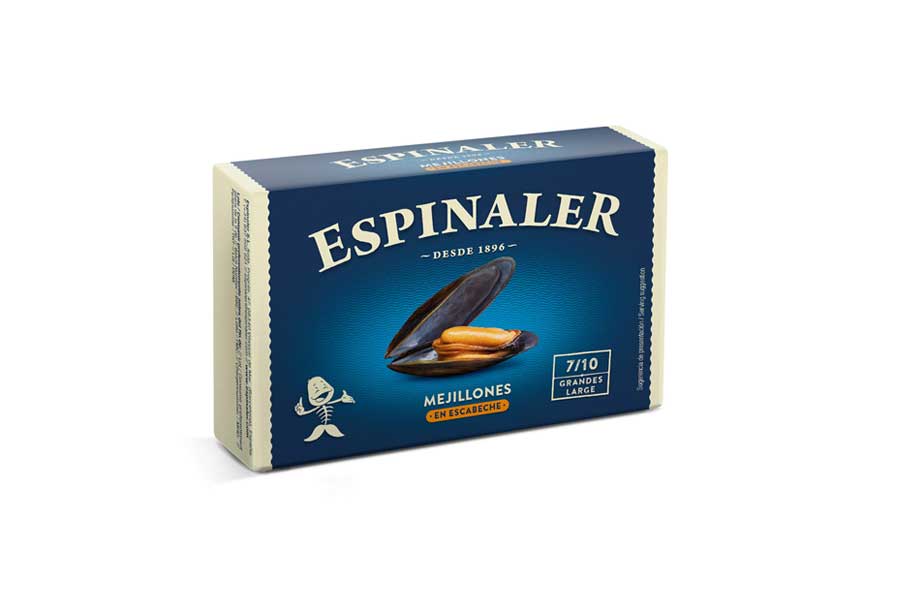 Espinaler Mussels in Pickled Sauce 7/10 Classic Line, 120g