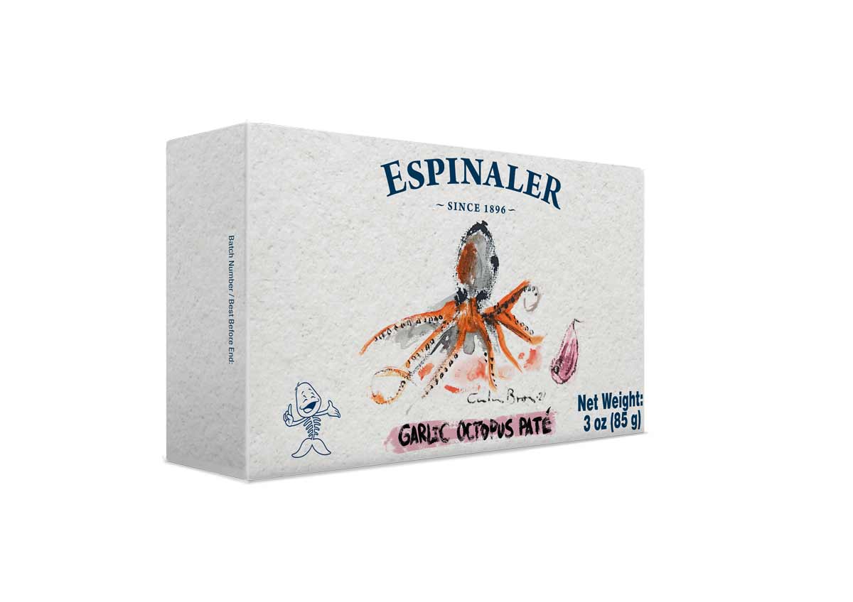 Espinaler Octopus Pate w/ Garlic, 90g