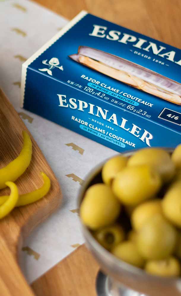 Espinaler Razor Clams (Trimmed) 4/6 Classic Line, 120g - Image 3