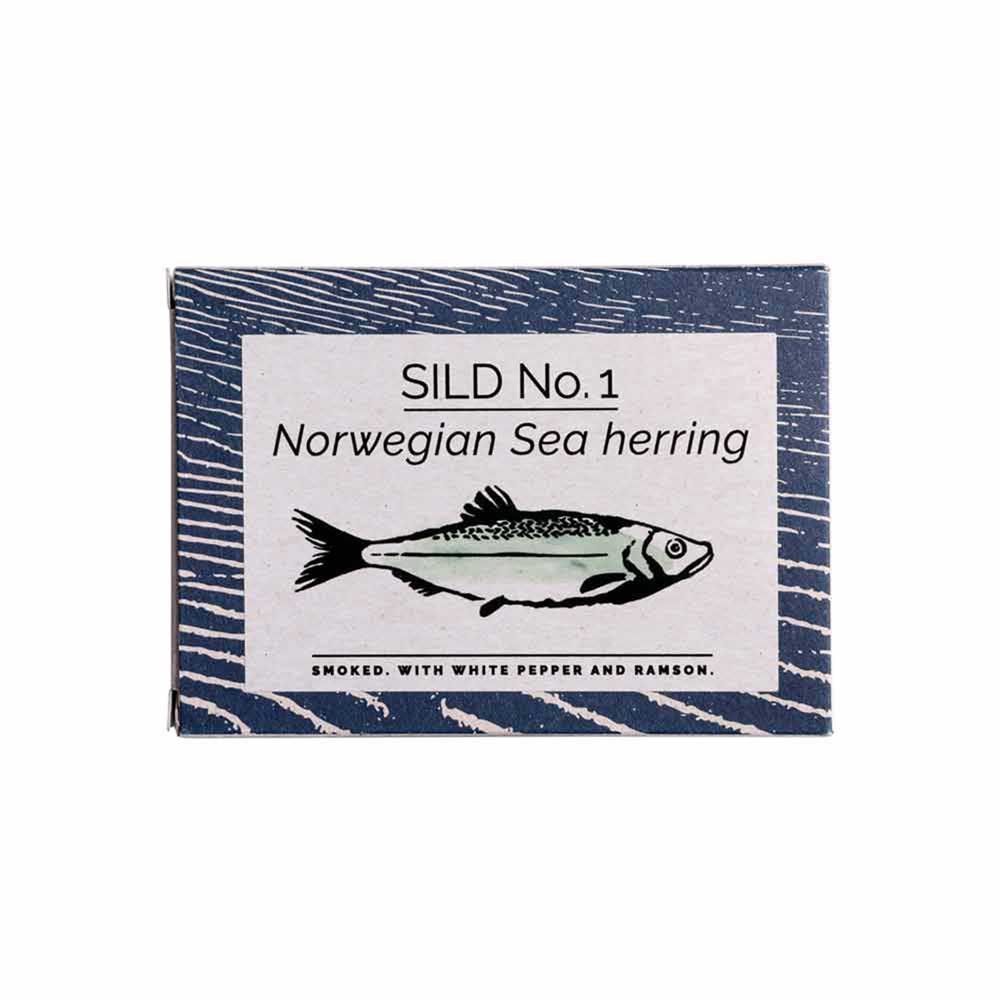Fangst SILD No. 1 Norwegian Sea Herring Smoked w/ White Pepper and Ramson, 100g