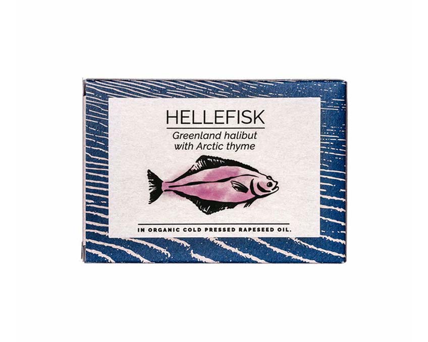Fangst Hellefisk, Greenland Halibut with Arctic Thyme, 110g