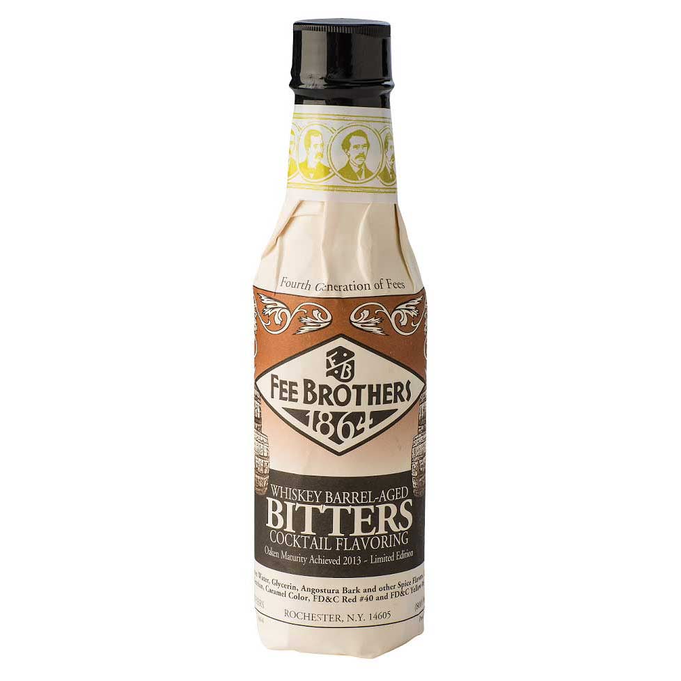 Fee Brothers Whiskey Barrel-Aged Bitters, 5oz