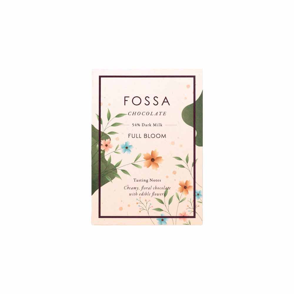Fossa Full Bloom Dark Milk Chocolate (Limited Edition), 50g
