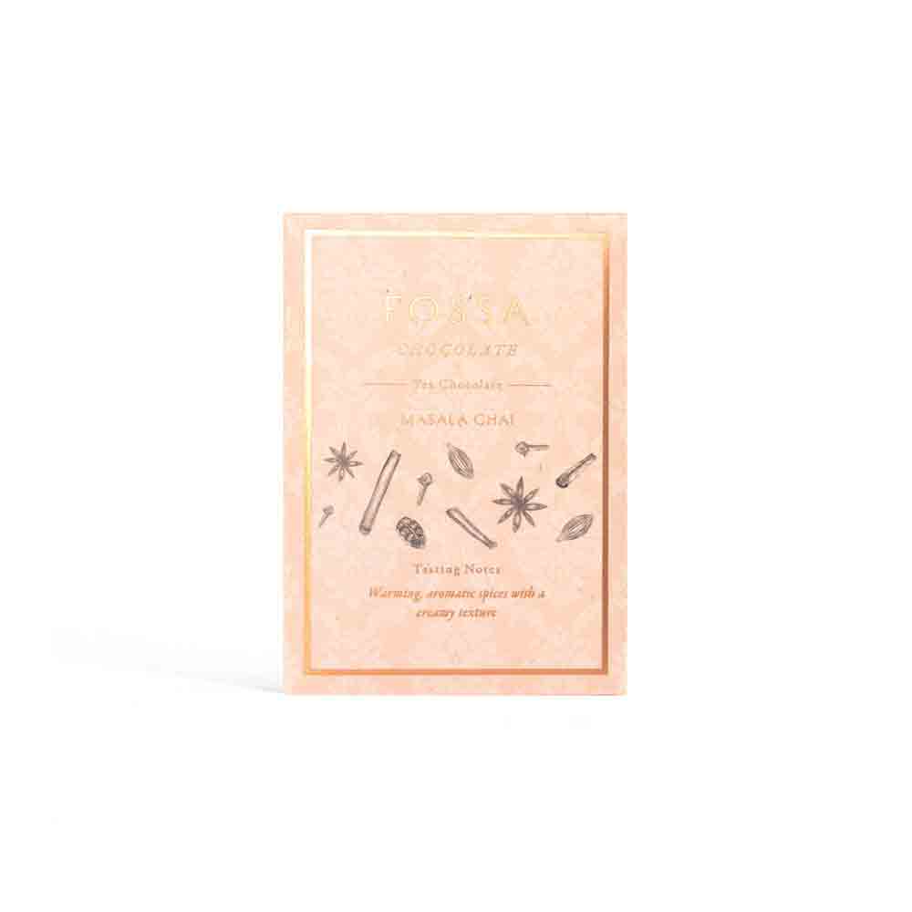Fossa Masala Chai Milk Tea Chocolate, 50g