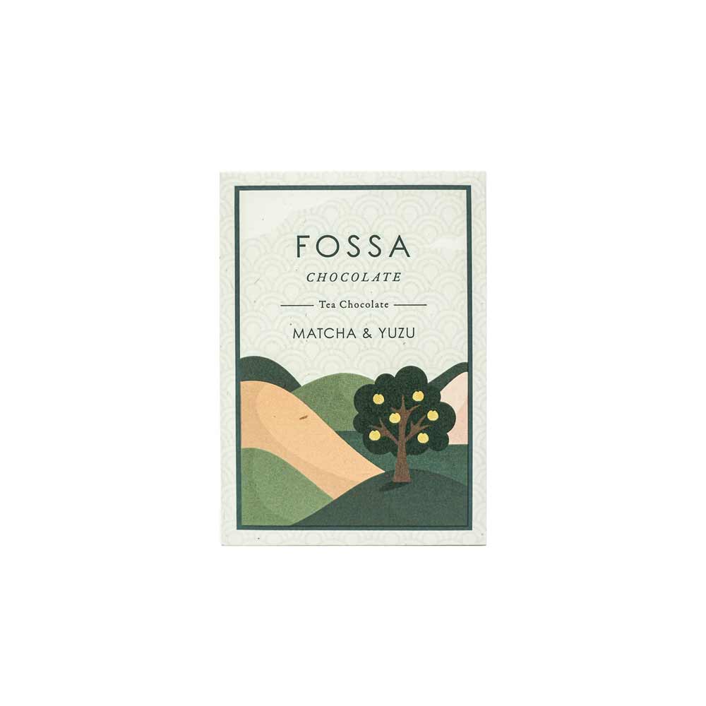 Fossa Matcha and Yuzu Chocolate (Limited Edition), 50g