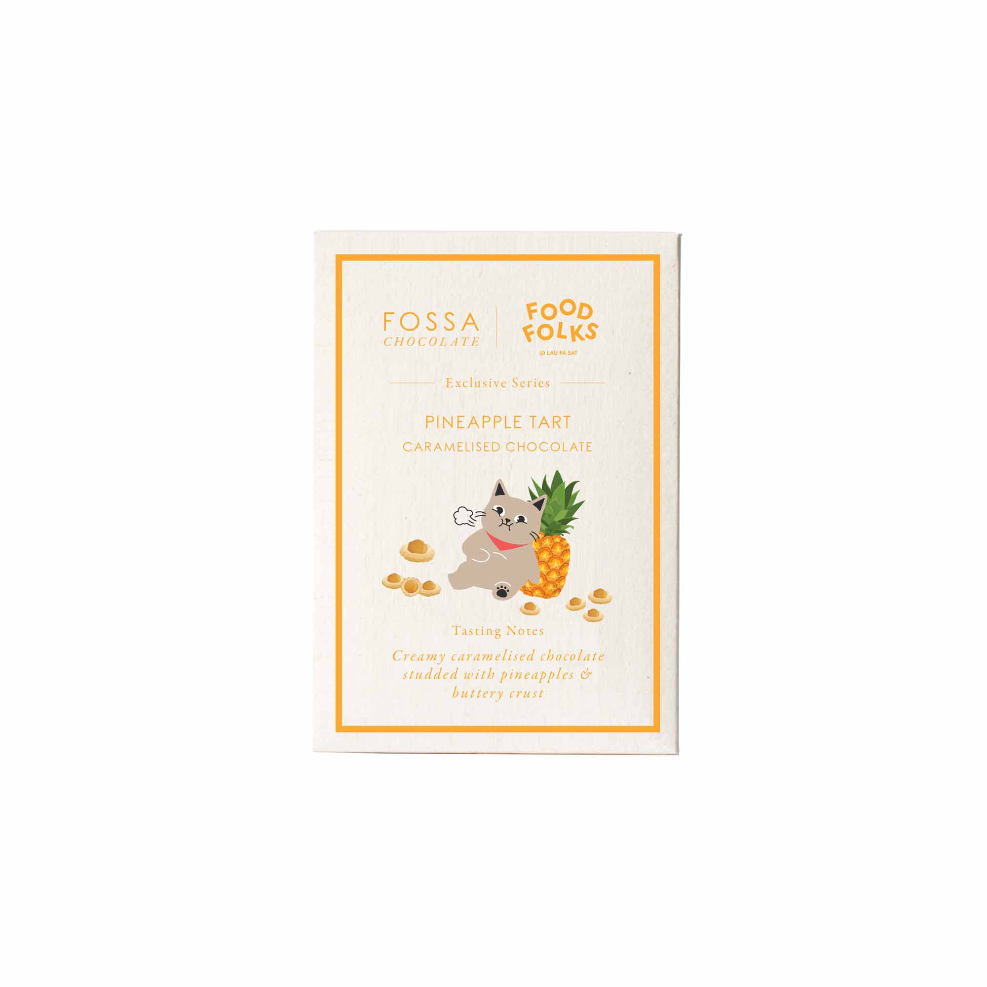 Fossa Pineapple Tart Caramelised Chocolate (Limited Edition), 50g